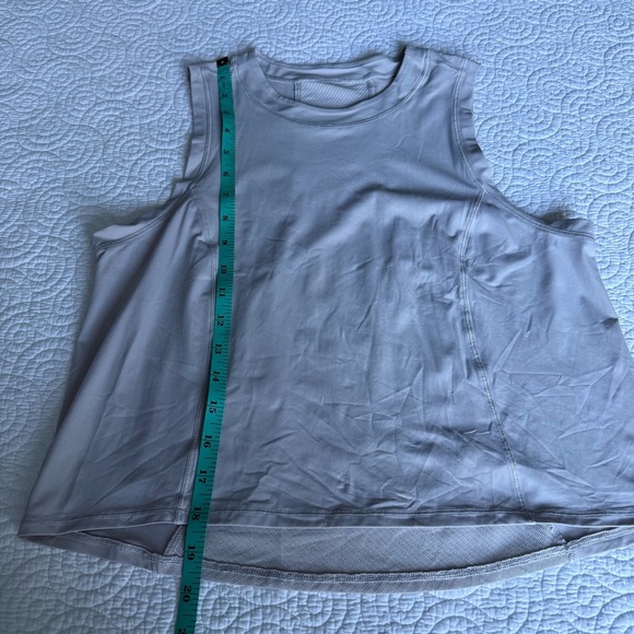 Lululemon Athletica White Muscle Tee - Picture 3 of 8